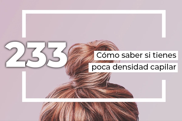 poca densidad capilar