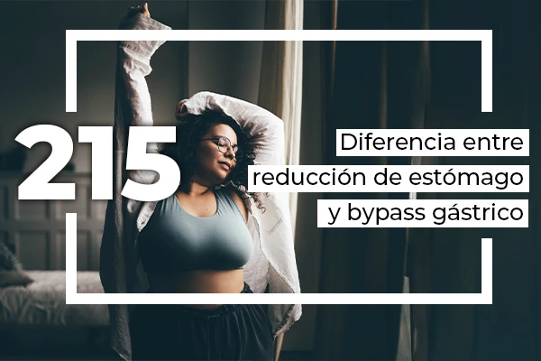 diferencia reducción estómago bypass gástrico